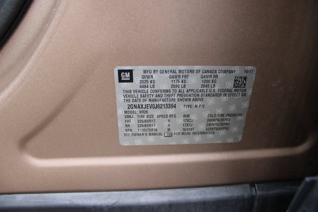 Used 2018 Chevrolet Equinox LT FWD image 43