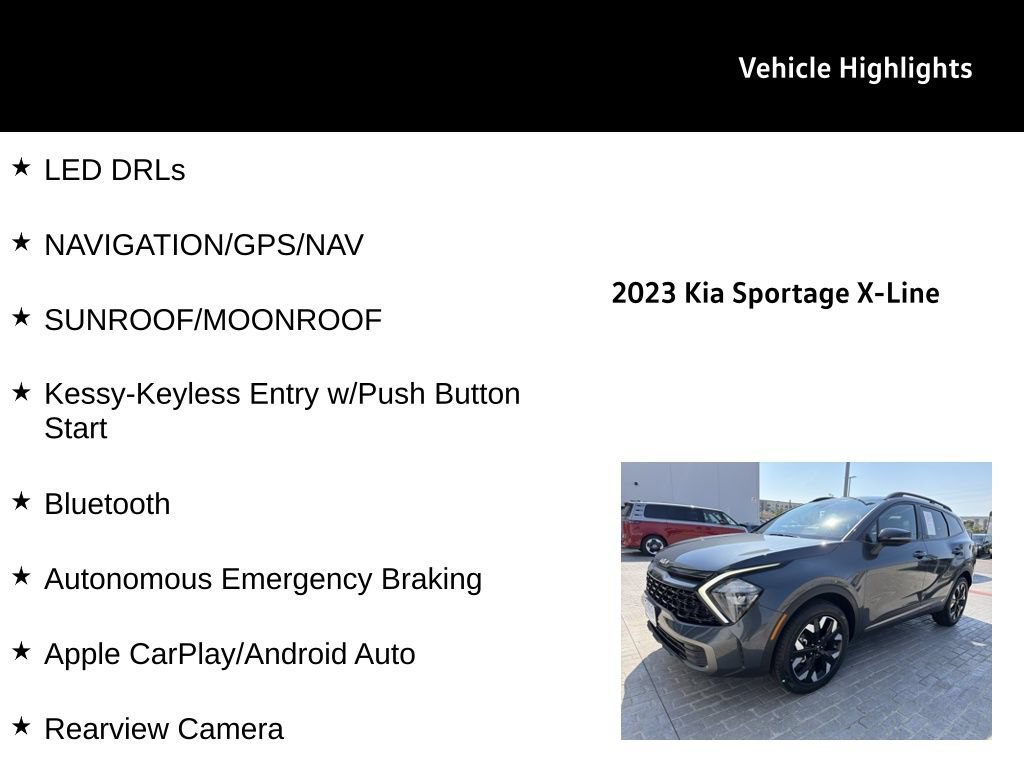Used 2023 Kia Sportage X-Line w/ X-Line Premium Package AWD/4WD image 27