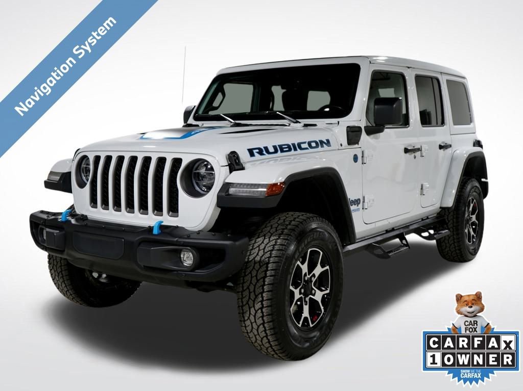 Used 2021 Jeep Wrangler Unlimited Rubicon 4xe w/ Steel Bumper Group