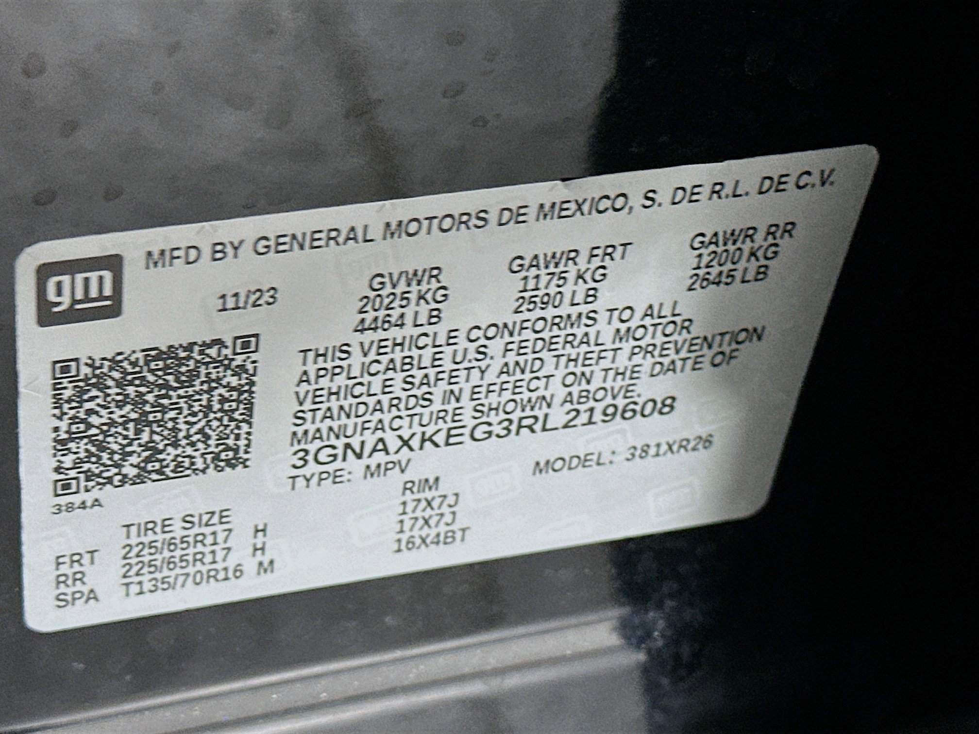 Used 2024 Chevrolet Equinox LT w/ LPO, Floor Liner Package image 12