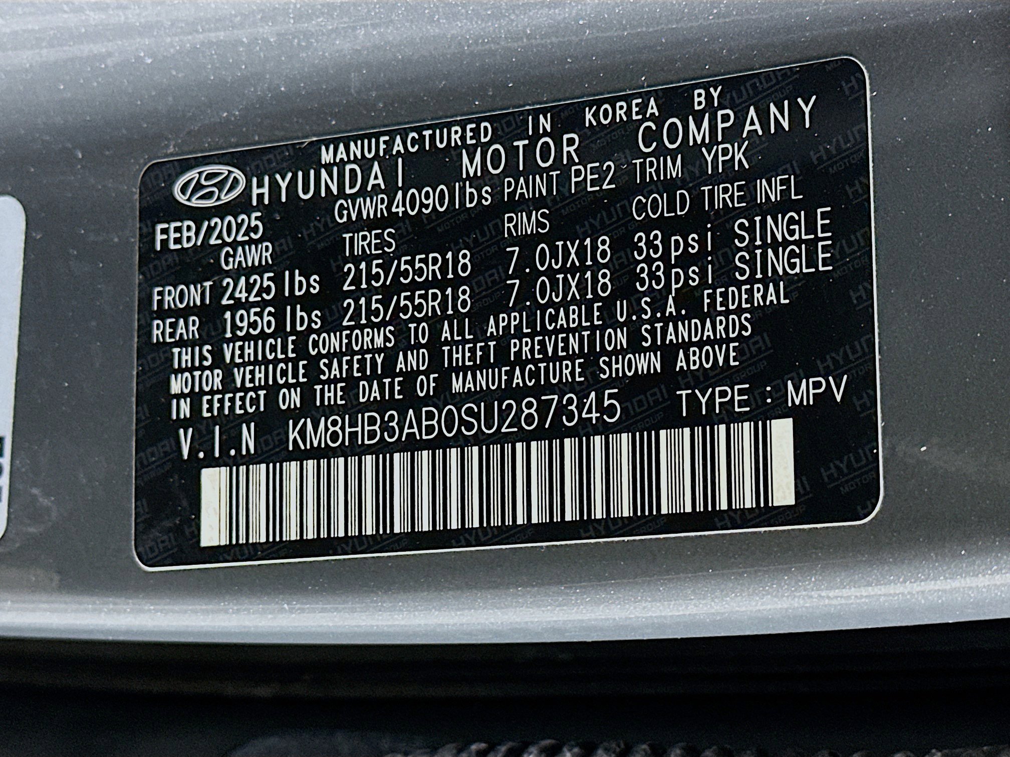 Used 2025 Hyundai Kona SEL FWD image 12