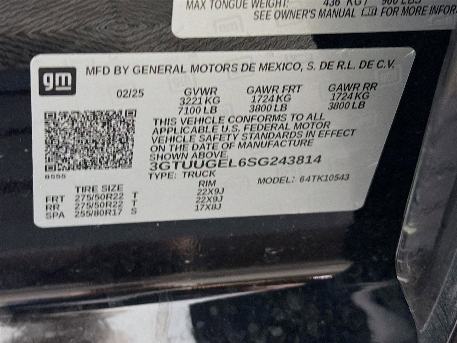 Used 2025 GMC Sierra 1500 Denali w/ Denali Reserve Package AWD/4WD image 34