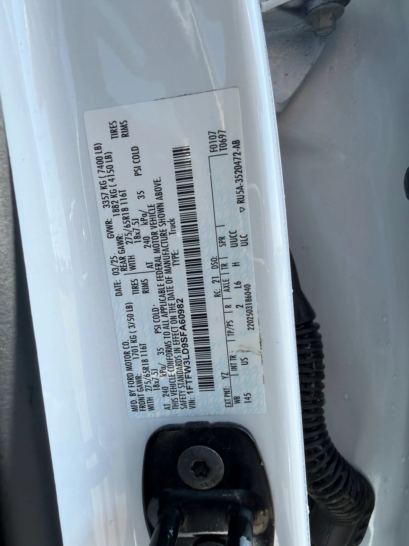Used 2025 Ford F150 XLT w/ Equipment Group 301A Standard AWD/4WD image 12