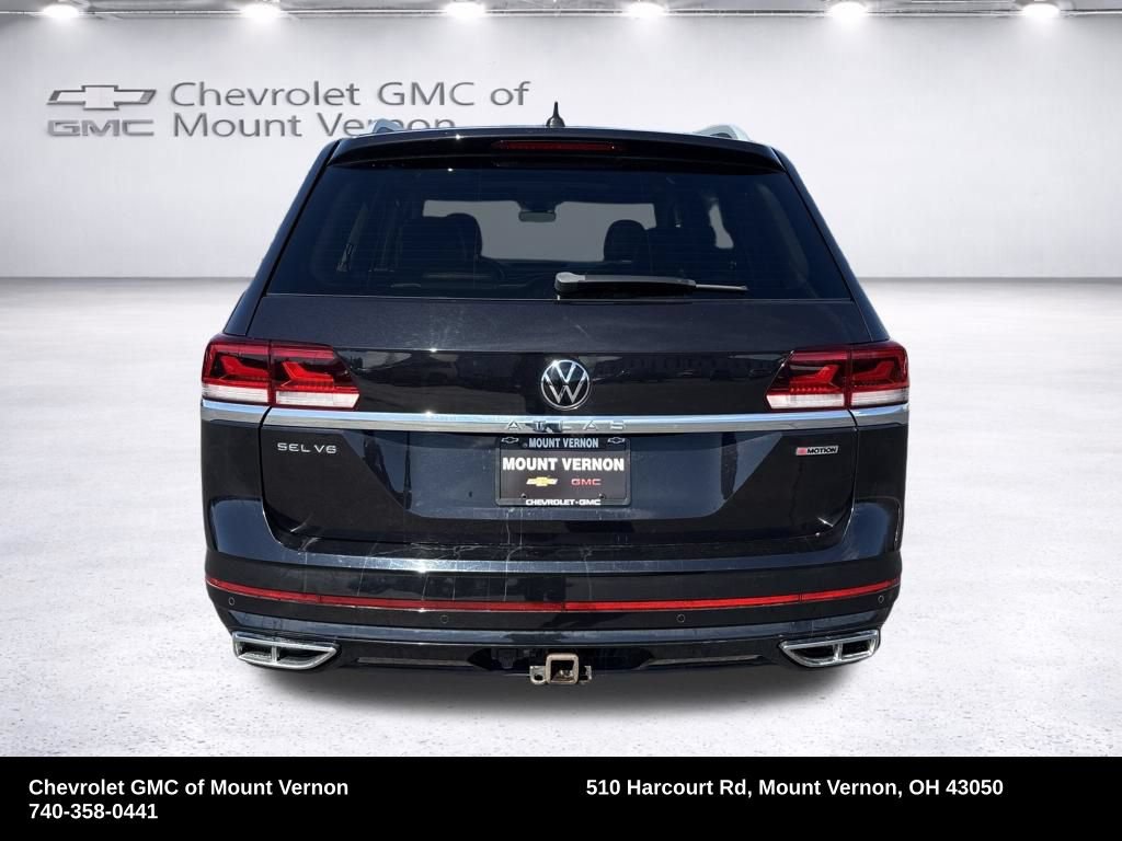 Used 2021 Volkswagen Atlas SEL R-Line AWD/4WD image 4