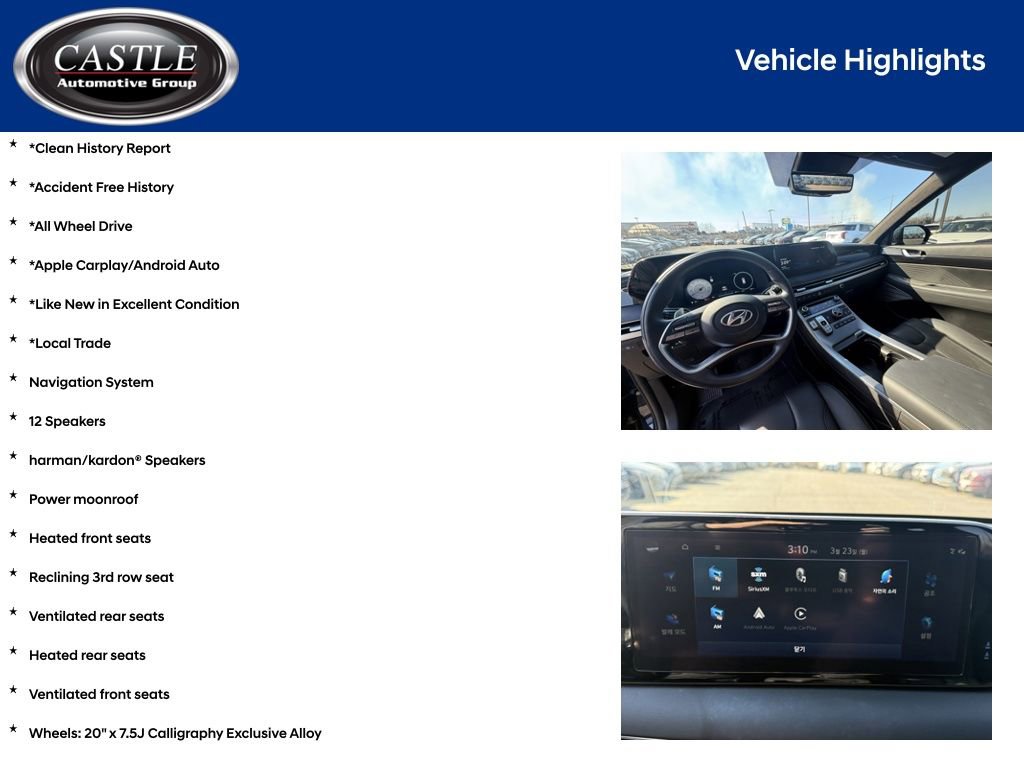 Used 2023 Hyundai Palisade Calligraphy image 4