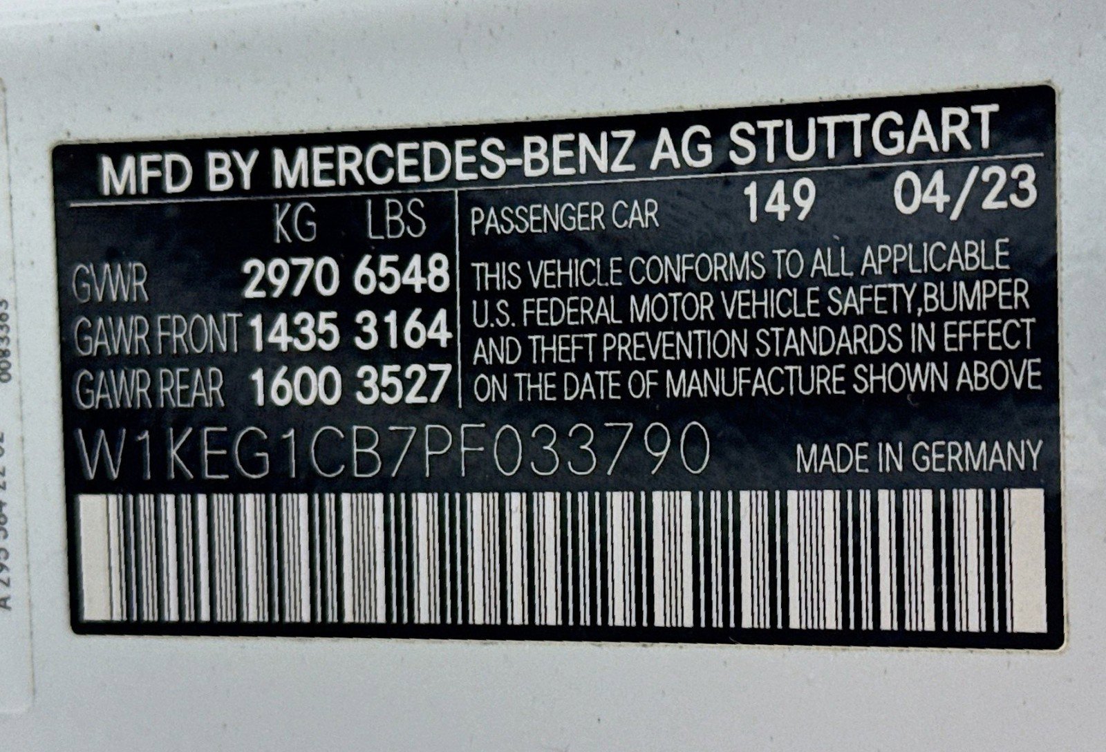 Certified 2023 Mercedes-Benz EQE 350+ 4MATIC Sedan w/ Exclusive Trim Package image 25