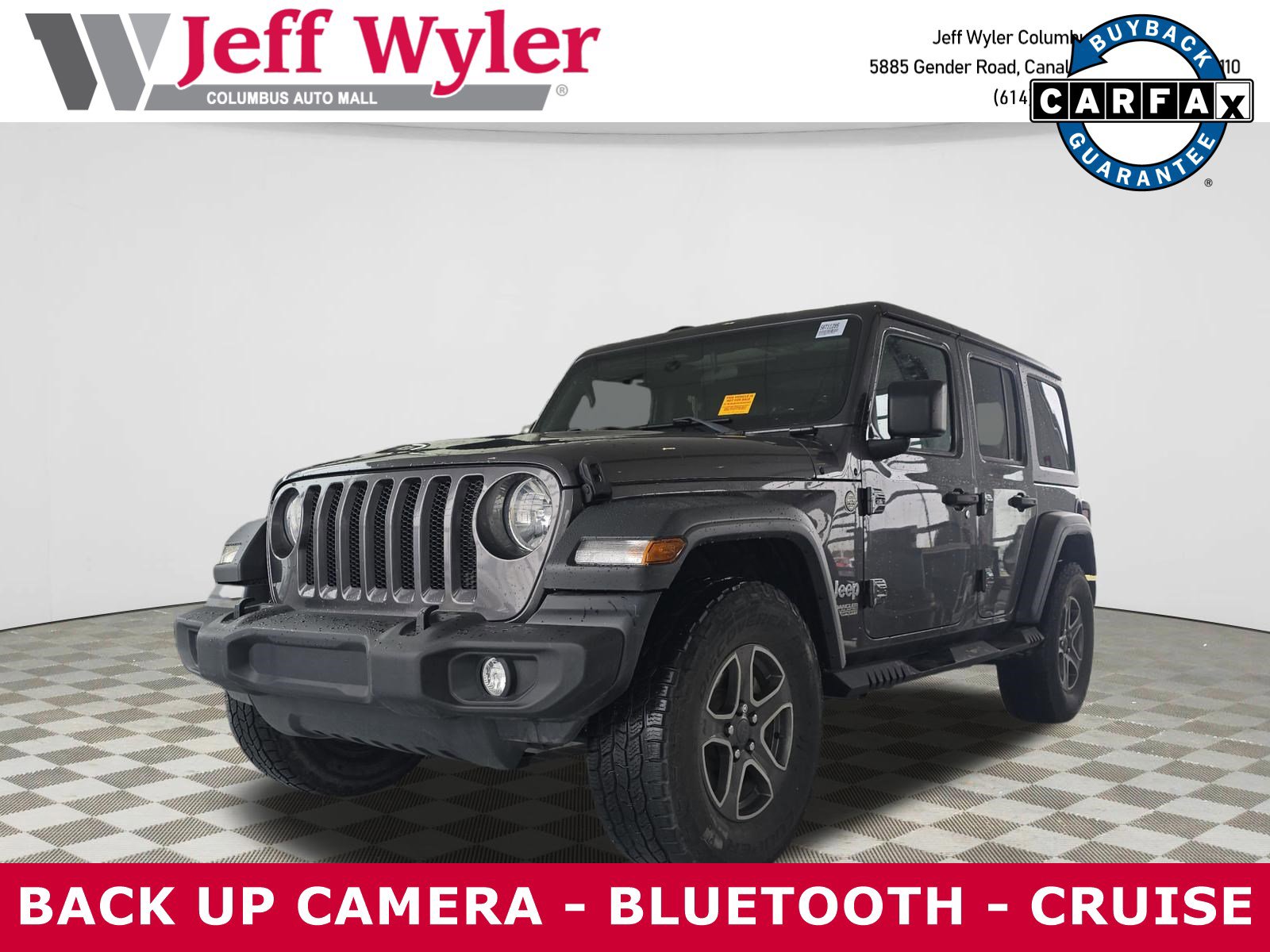 Used 2018 Jeep Wrangler Unlimited Sport S