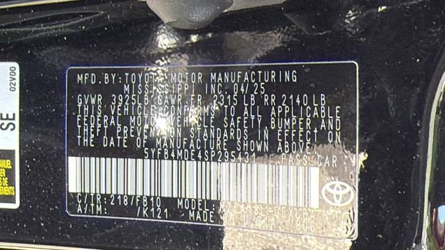 Certified 2025 Toyota Corolla LE image 26