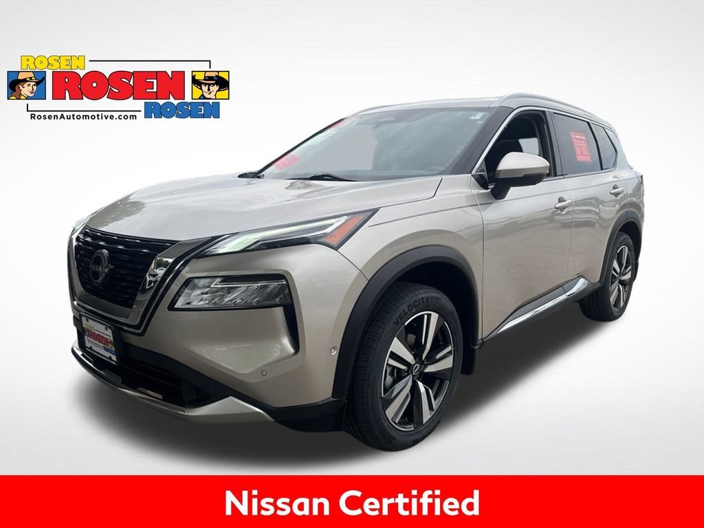 Certified 2023 Nissan Rogue Platinum w/ Platinum Premium Package