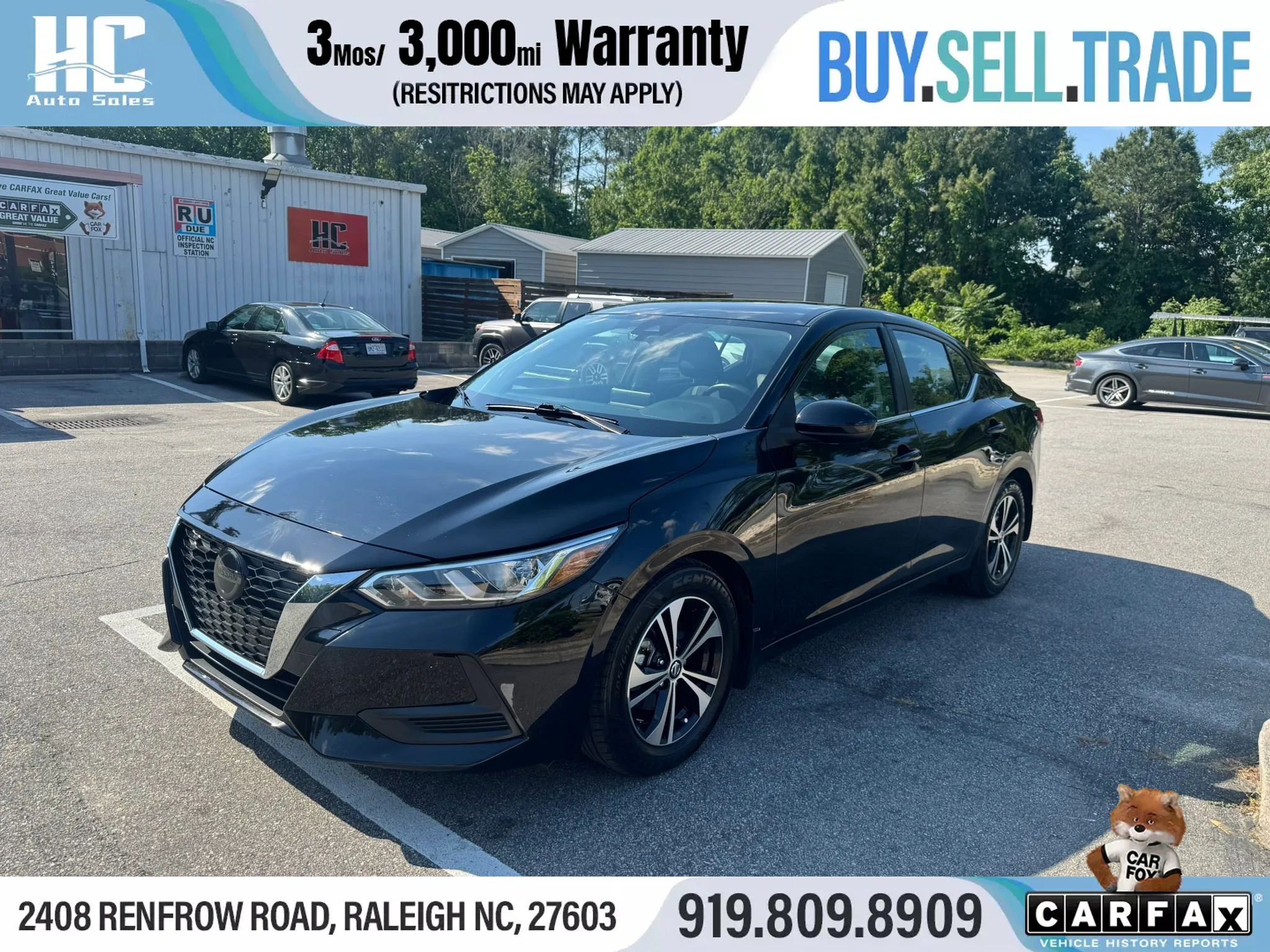 Used 2021 Nissan Sentra SV