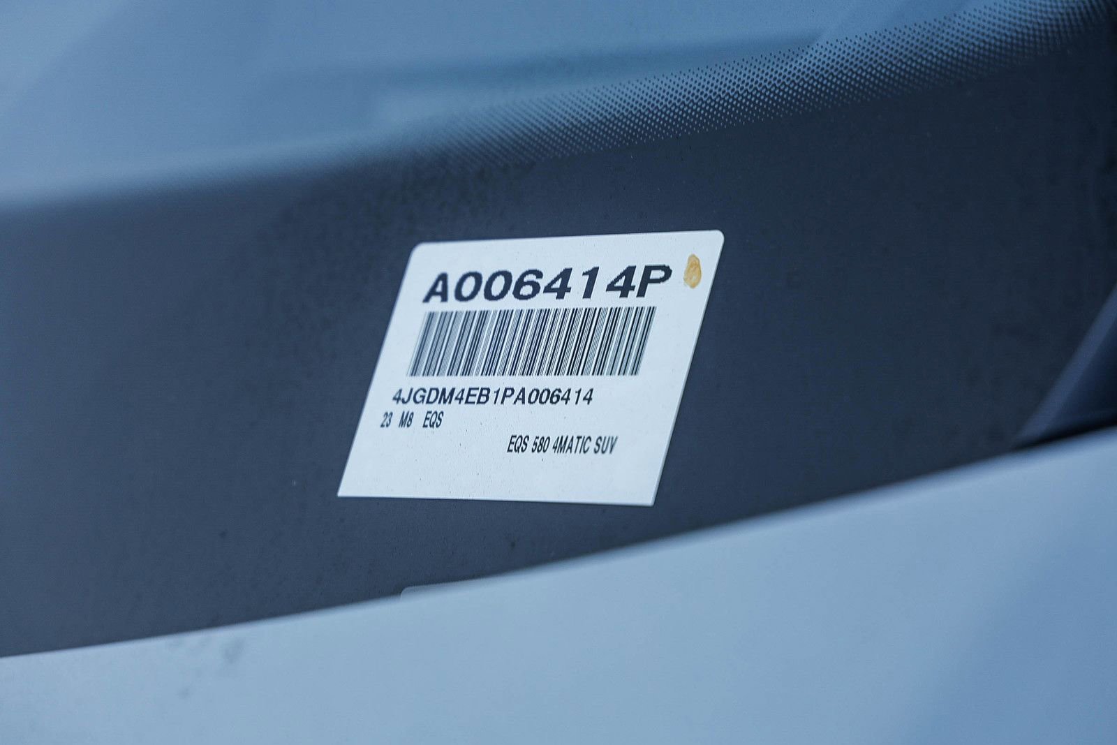 Certified 2023 Mercedes-Benz EQS 580 4MATIC SUV image 29