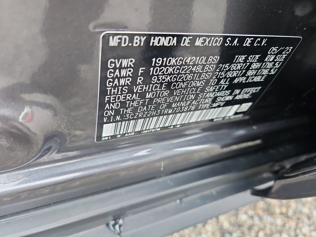 Certified 2024 Honda HR-V LX image 14