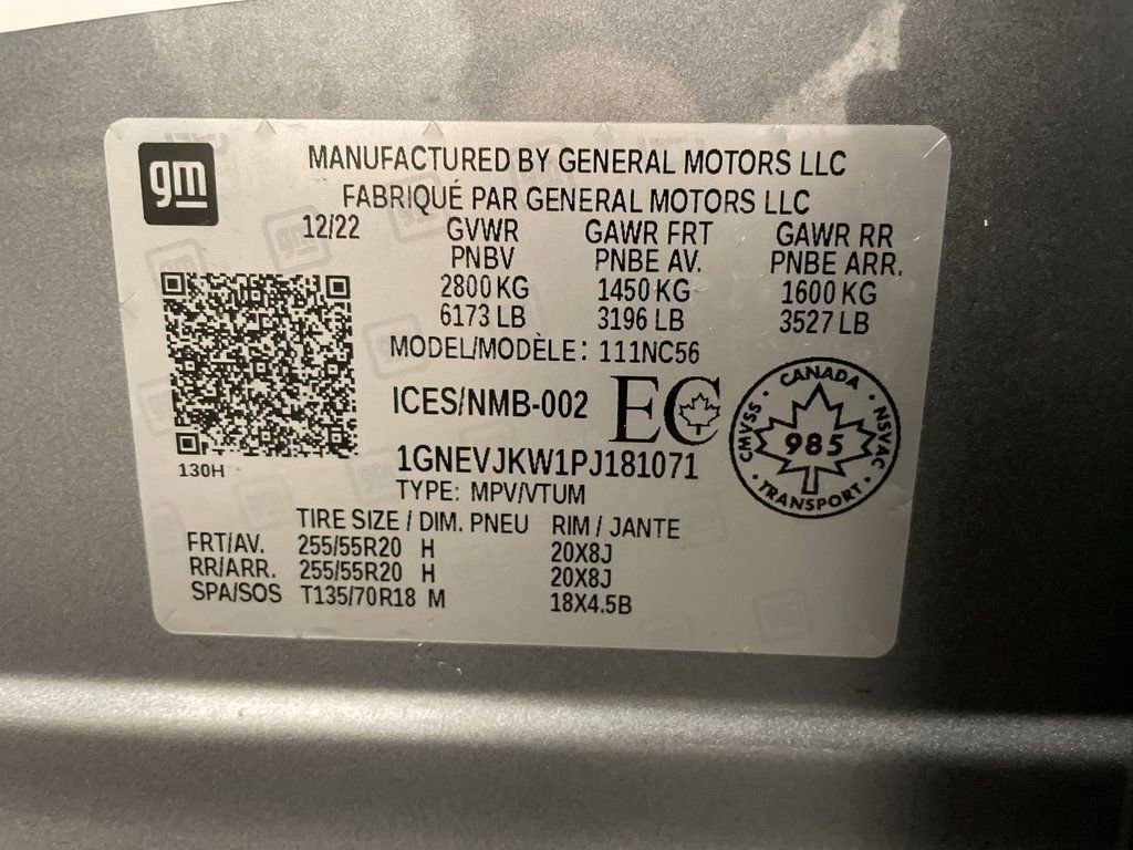 Used 2023 Chevrolet Traverse RS w/ LPO, Floor Liner Package image 29