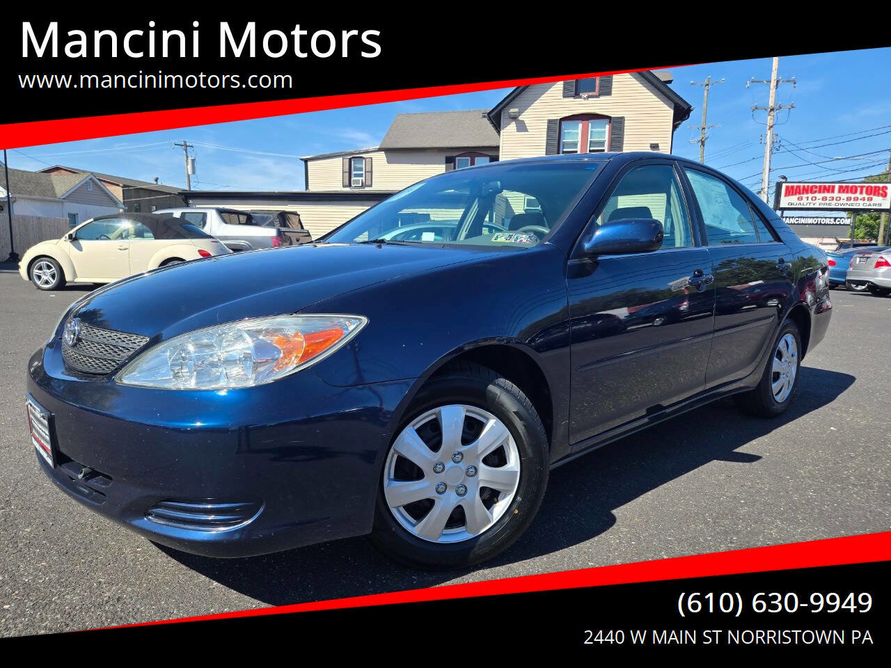 Used 2002 Toyota Camry LE