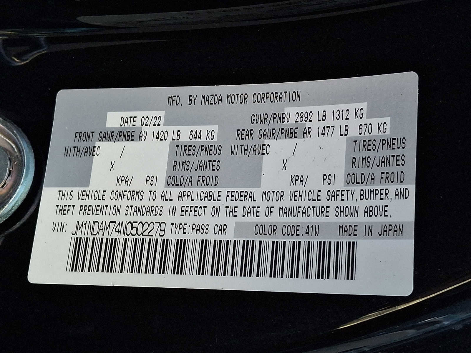 Used 2022 MAZDA MX-5 Miata RF Grand Touring image 22