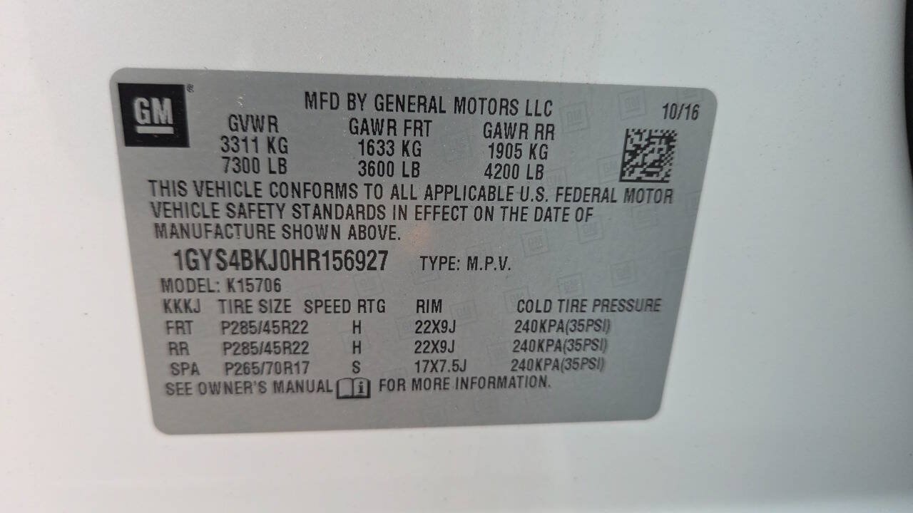 Used 2017 Cadillac Escalade Luxury AWD/4WD image 64
