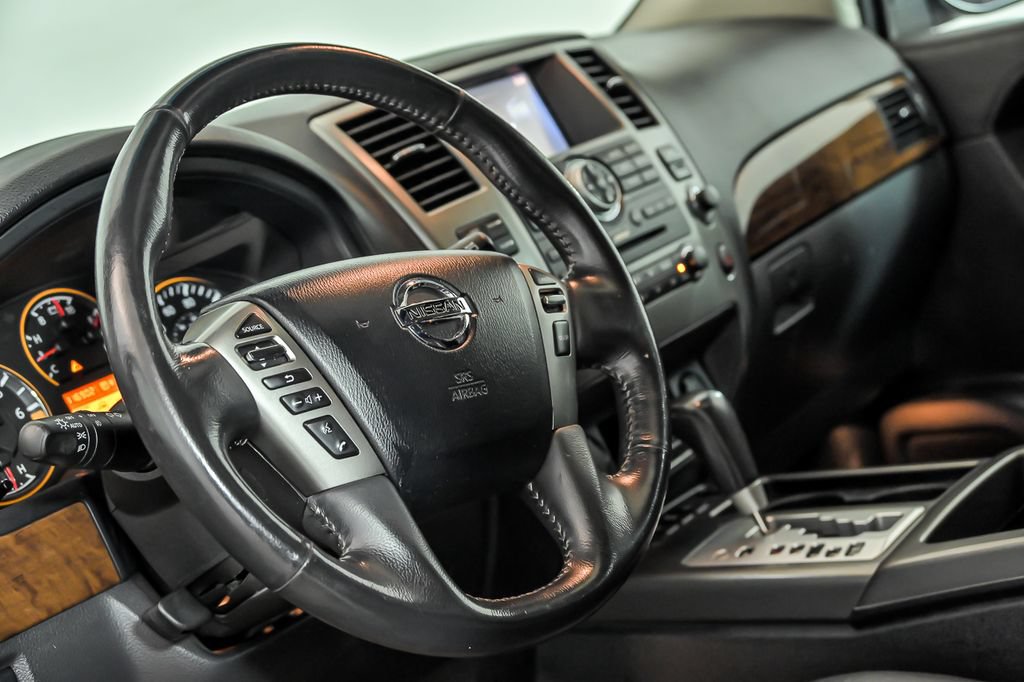Used 2015 Nissan Armada Platinum w/ 2nd Row Captain Seat Package AWD/4WD image 16