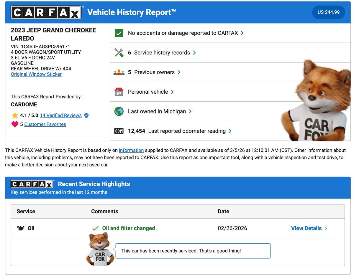 Used 2023 Jeep Grand Cherokee Laredo w/ Luxury Tech Group I image 7