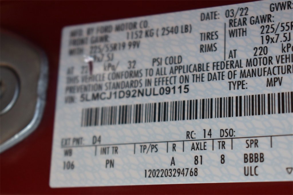 Used 2022 Lincoln Corsair AWD w/ Premium Package image 41