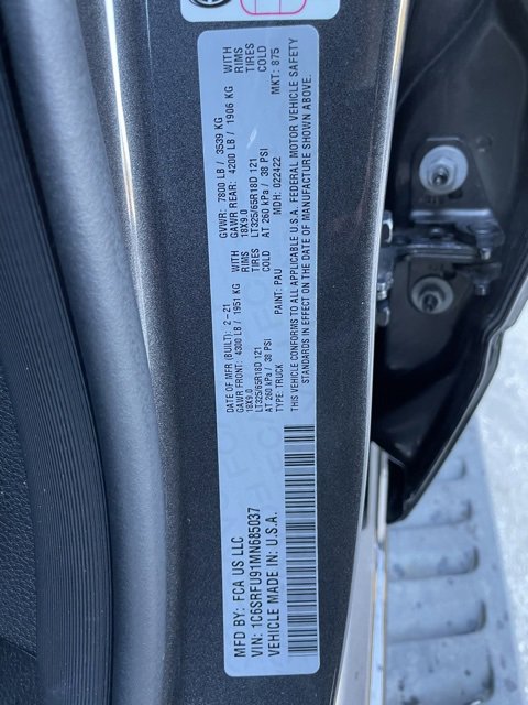 Used 2021 RAM 1500 TRX w/ TRX Level 2 Equipment Group image 39