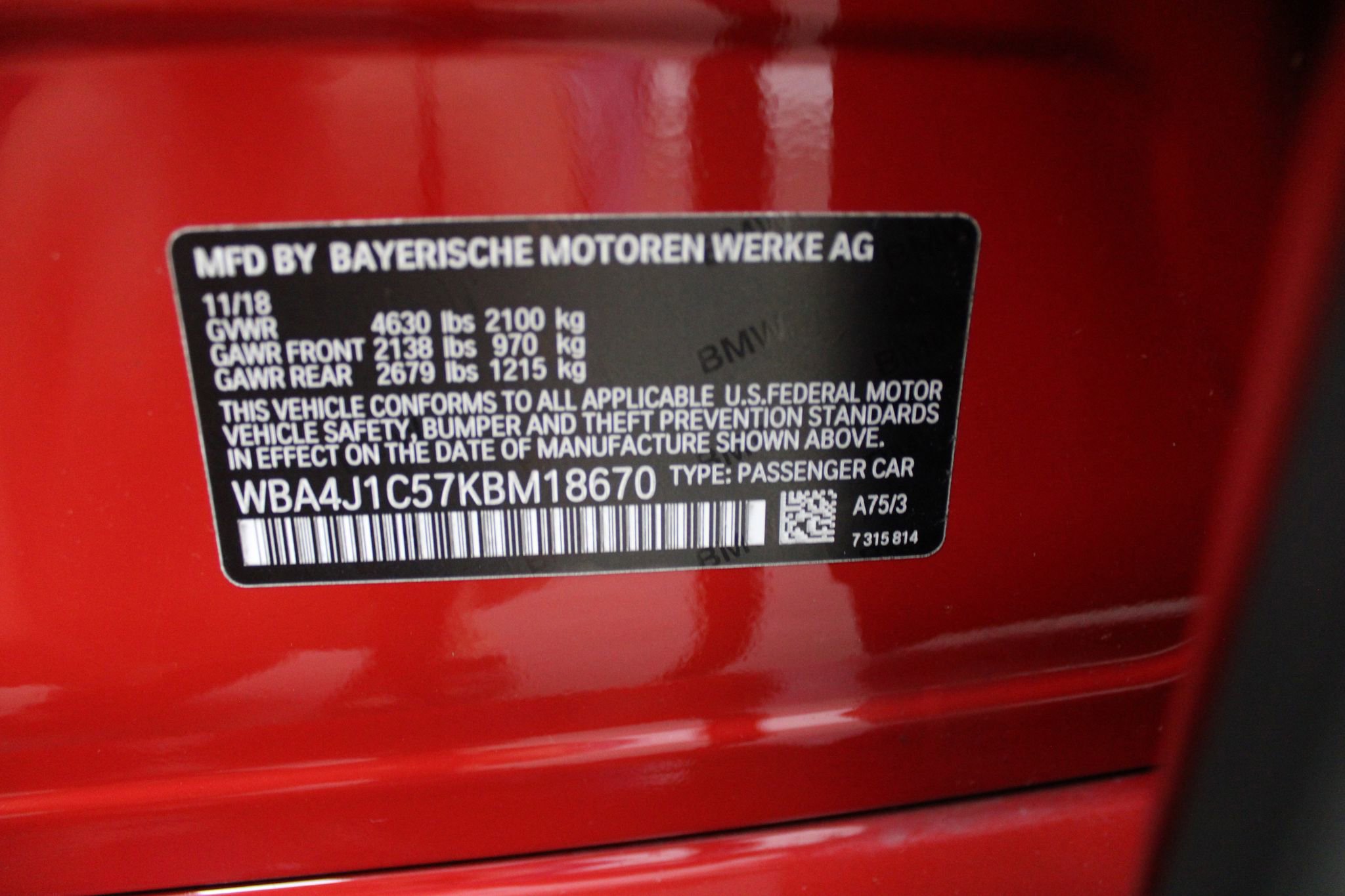 Used 2019 BMW 430i Gran Coupe w/ Executive Package RWD image 49
