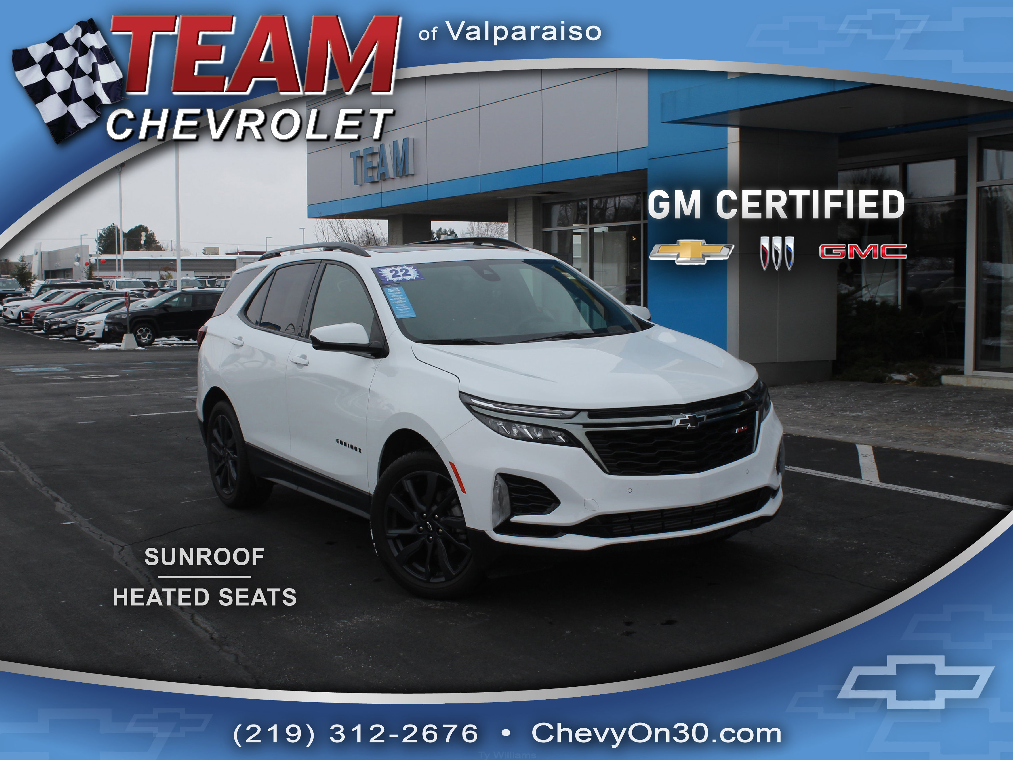 Certified 2022 Chevrolet Equinox RS w/ LPO, Floor Liner Package