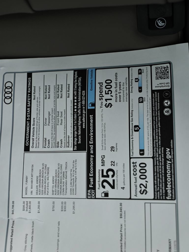 New 2026 Audi Q3 quattro 2.0T AWD/4WD image 25