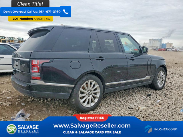 Used 2017 Land Rover Range Rover Supercharged AWD/4WD image 4