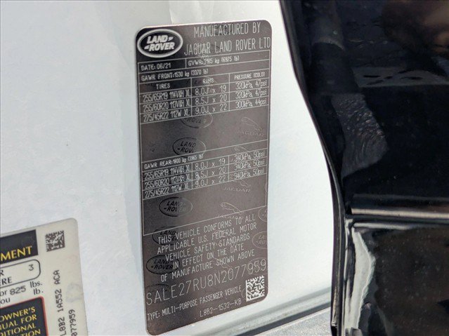 Used 2022 Land Rover Defender 110 X-Dynamic SE AWD/4WD image 26