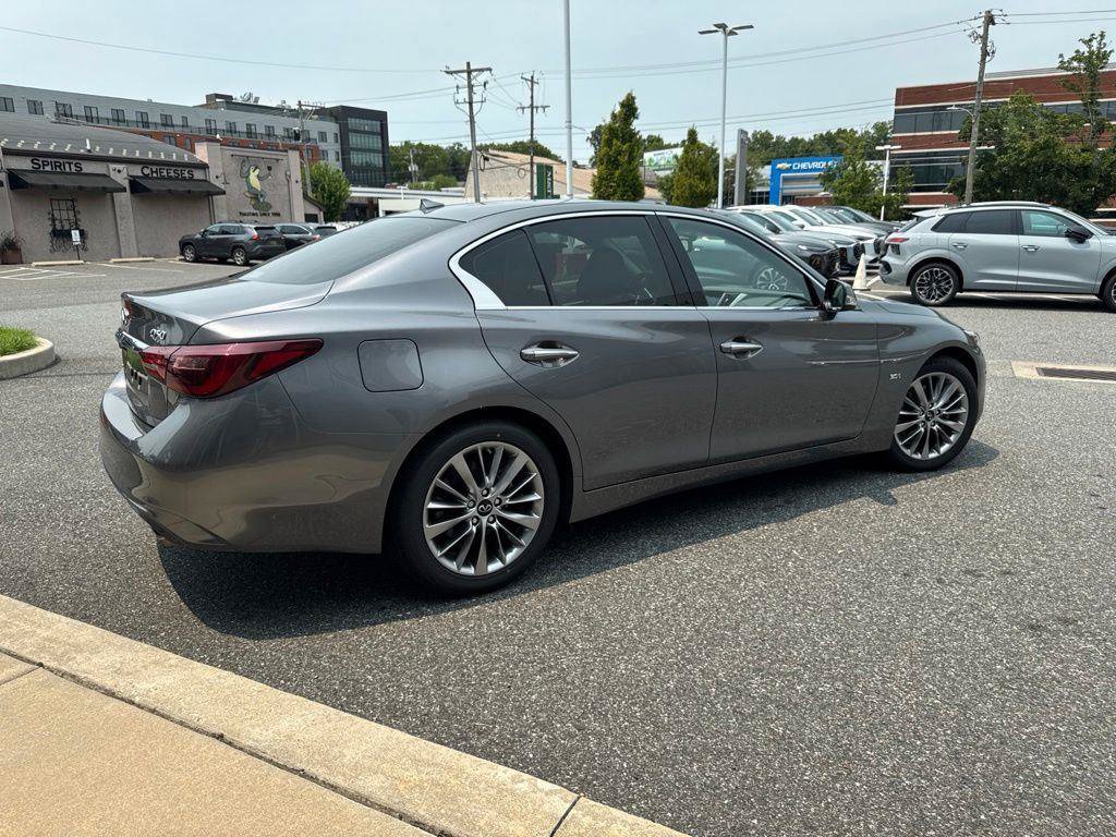 Used 2020 INFINITI Q50 Luxe w/ Cargo Package AWD/4WD image 2
