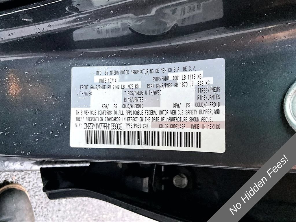 Used 2015 MAZDA MAZDA3 i Grand Touring FWD image 29