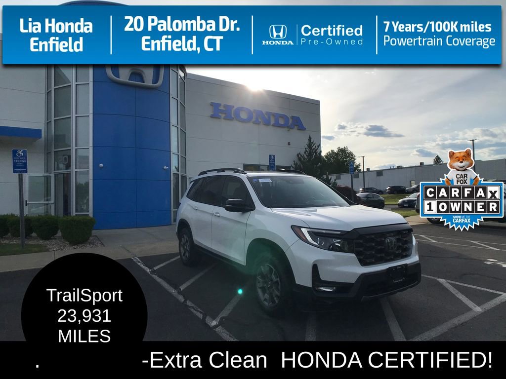 Certified 2023 Honda Passport TrailSport