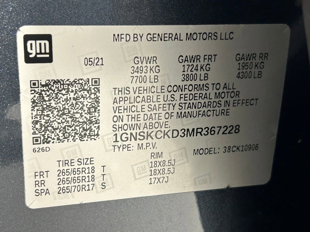 Used 2021 Chevrolet Suburban LT image 38