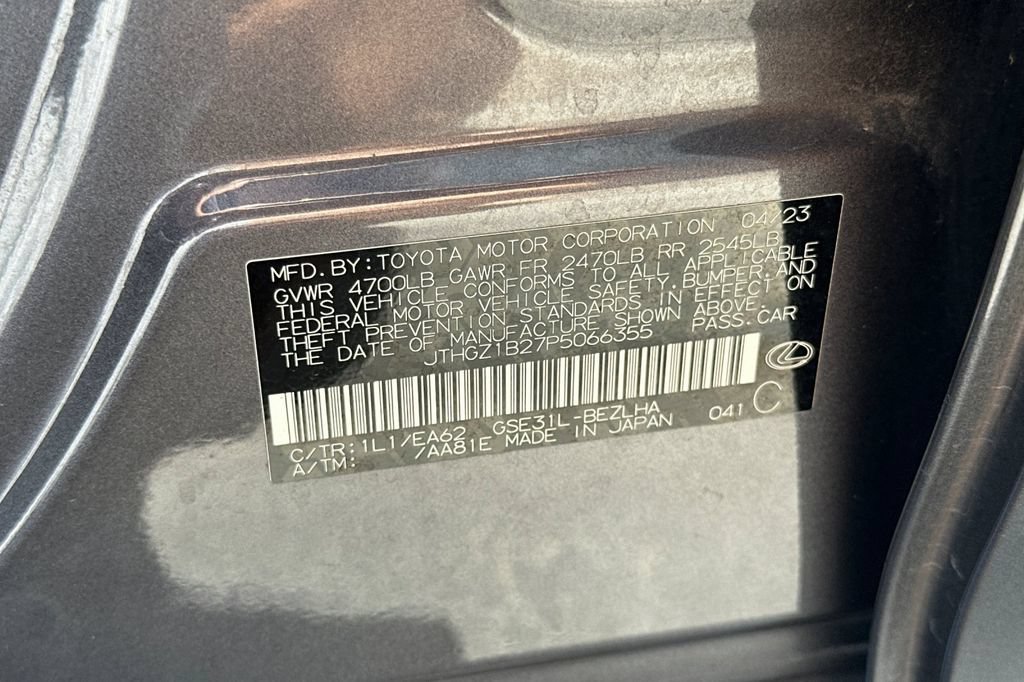 Used 2023 Lexus IS 350 F Sport w/ Navigation Package RWD image 28