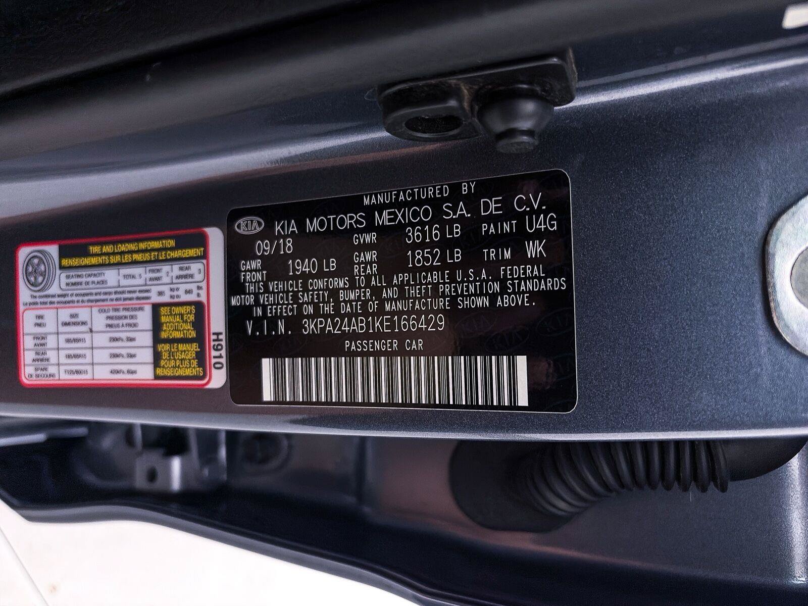 Used 2019 Kia Rio S FWD image 26
