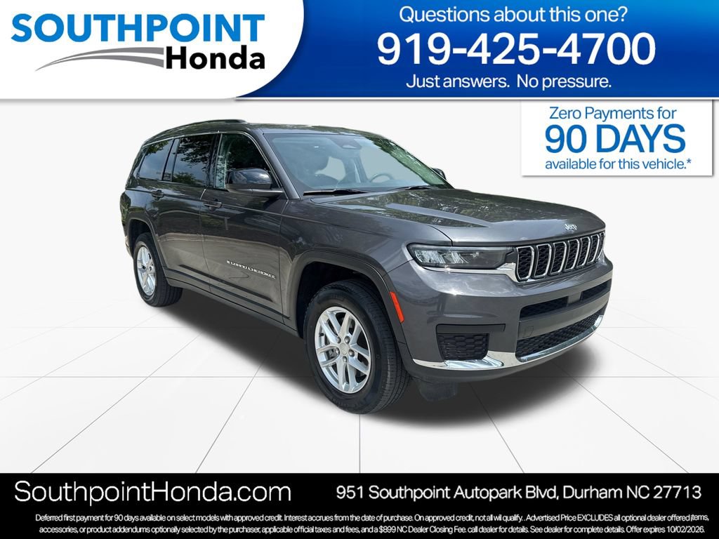 Used 2023 Jeep Grand Cherokee L Laredo w/ Luxury Tech Group I AWD/4WD 360° Tour