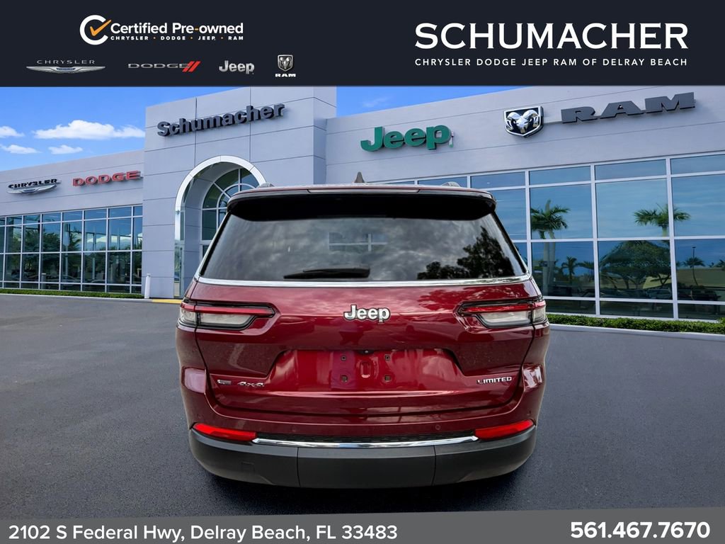 Used 2022 Jeep Grand Cherokee L Limited AWD/4WD image 6
