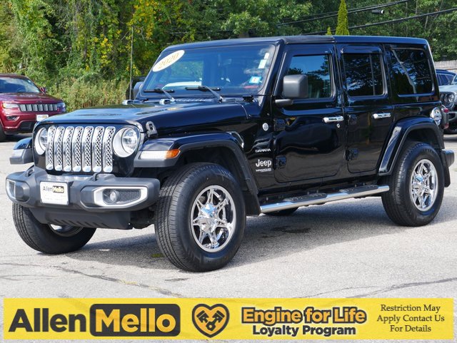 Used 2020 Jeep Wrangler Unlimited Sahara w/ Uconnect 4C Nav & Sound Group