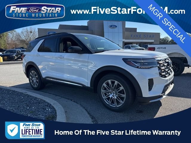 New 2026 Ford Explorer Platinum RWD image 2