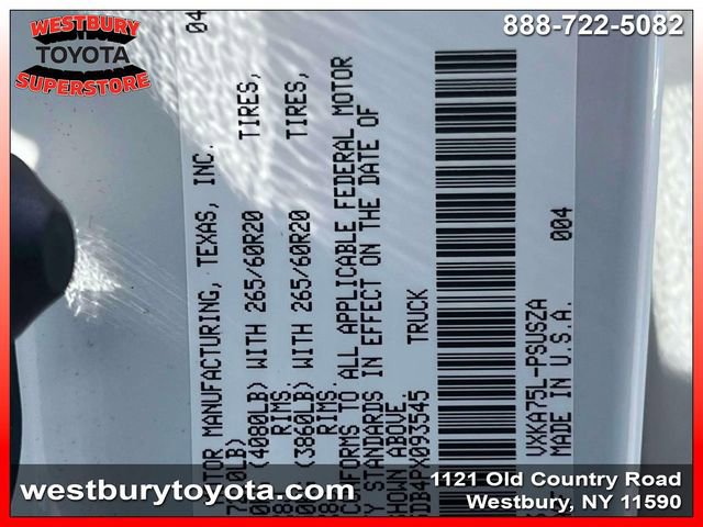 Used 2023 Toyota Tundra SR5 w/ TRD Sport Package AWD/4WD image 21