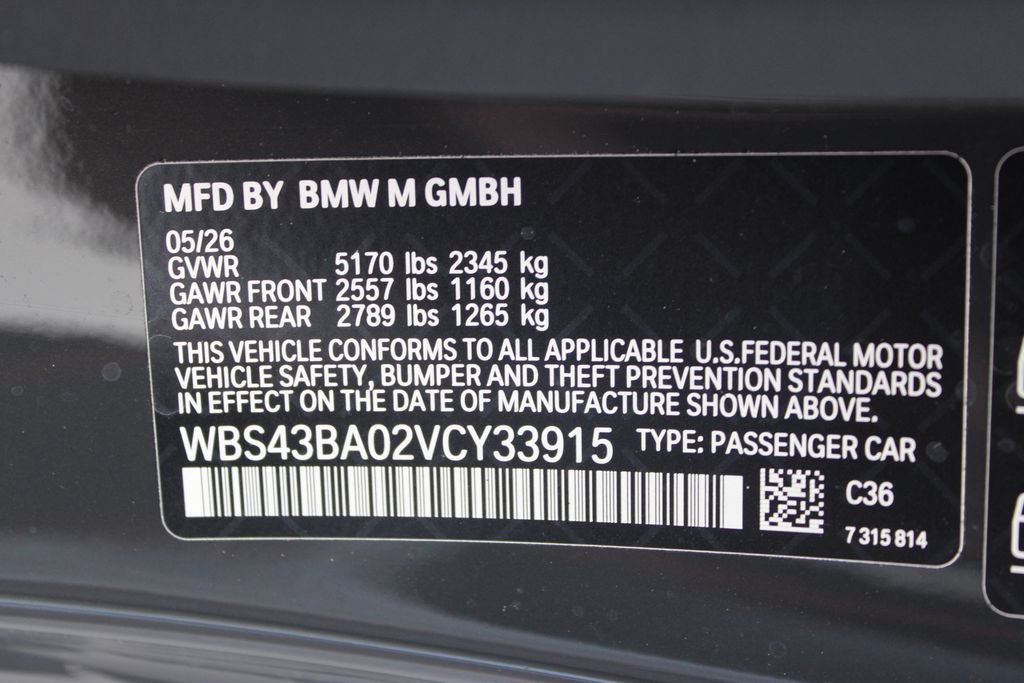 New 2027 BMW M4 xDrive Competition AWD/4WD image 32
