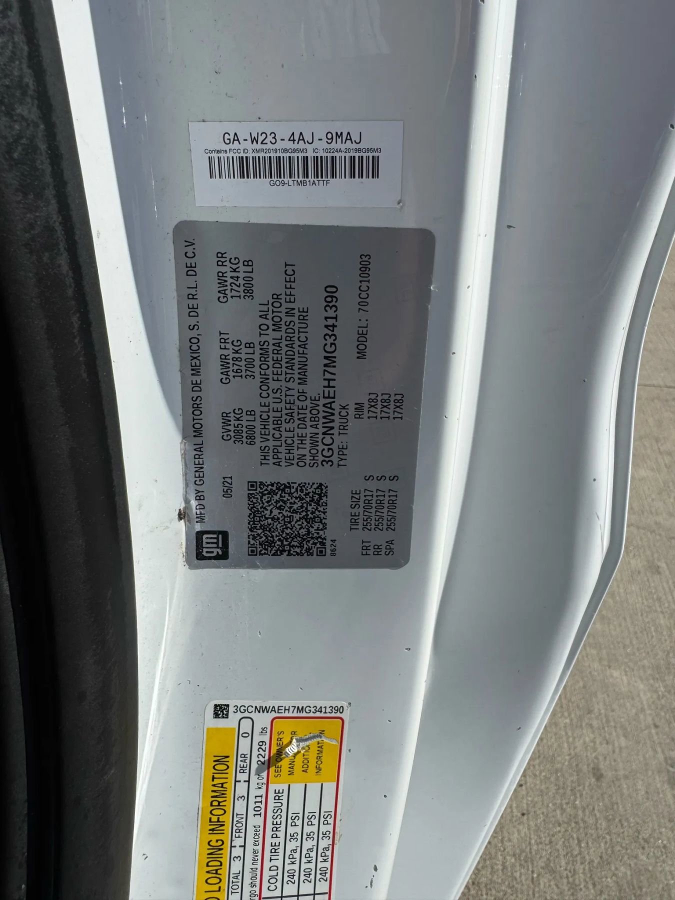 Used 2021 Chevrolet Silverado 1500 W/T w/ WT Fleet Convenience Package image 39