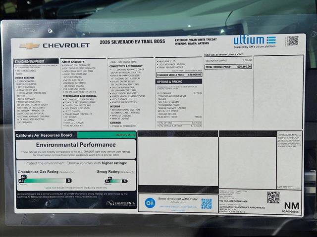 New 2026 Chevrolet Silverado EV Trail Boss image 16