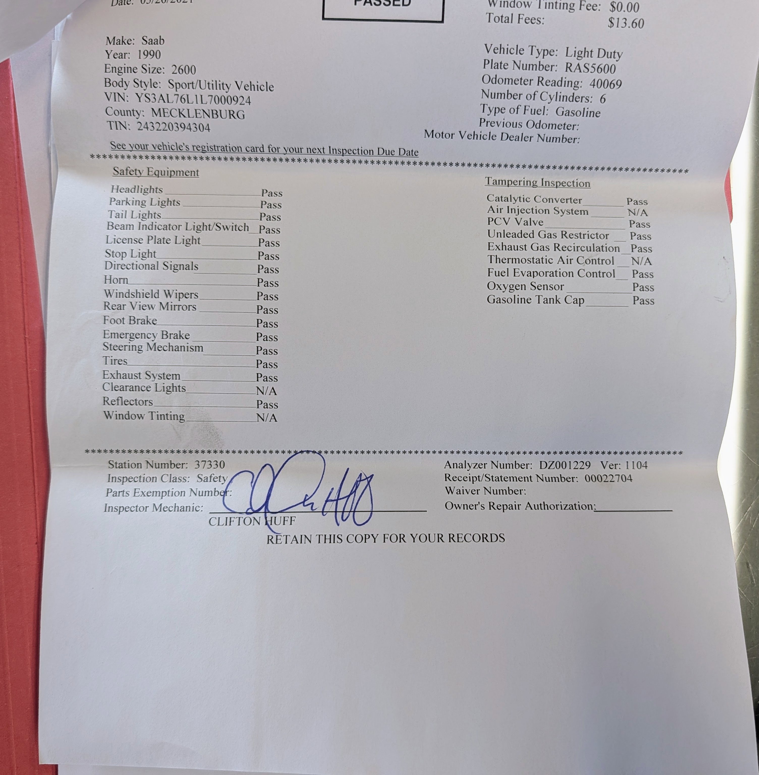 Used 1990 Saab 900 Turbo image 91