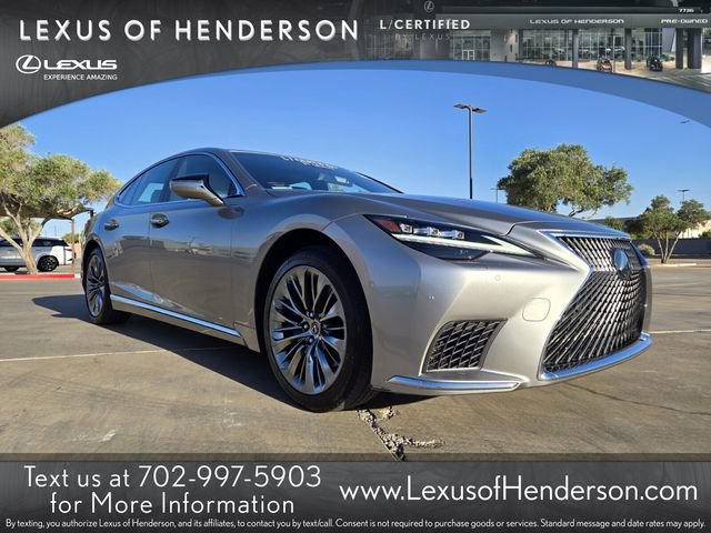 Certified 2023 Lexus LS 500 w/ Accessory Package (Z1)