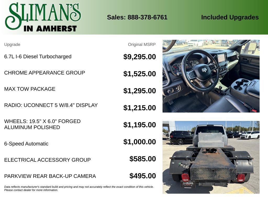 Used 2024 RAM 5500 Tradesman w/ Chrome Appearance Group AWD/4WD image 11