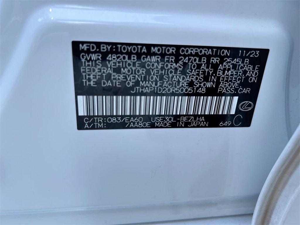 Used 2024 Lexus IS 500 image 23