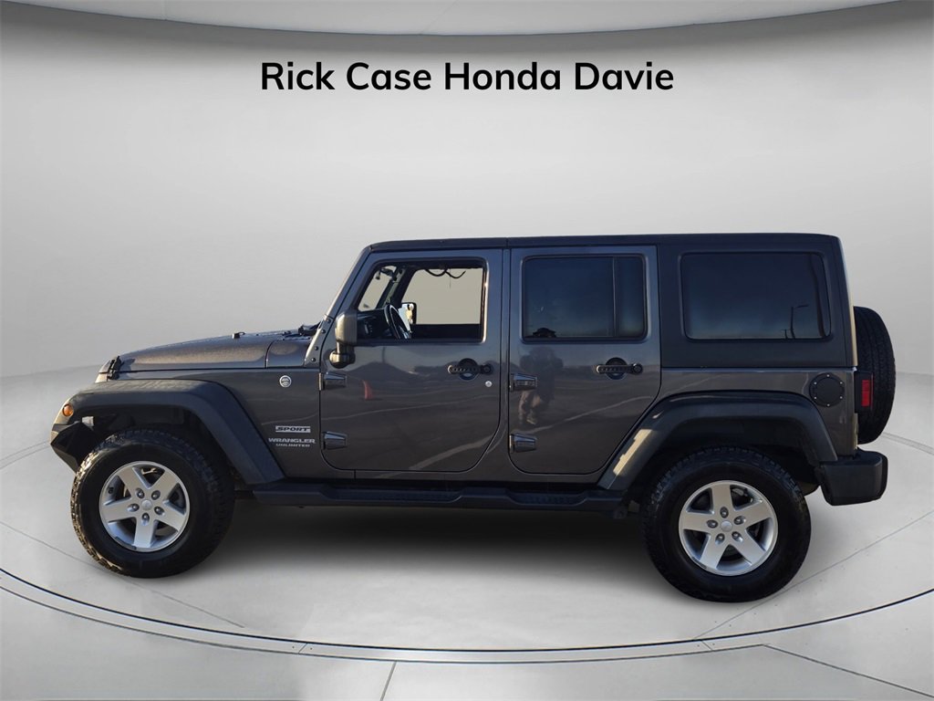 Used 2016 Jeep Wrangler Unlimited Sport w/ Quick Order Package 24S image 4