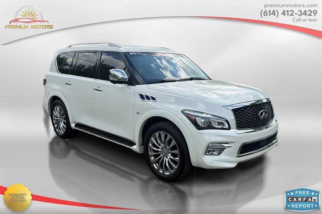 Used 2015 INFINITI QX80 4WD w/ Deluxe Technology Package image 7