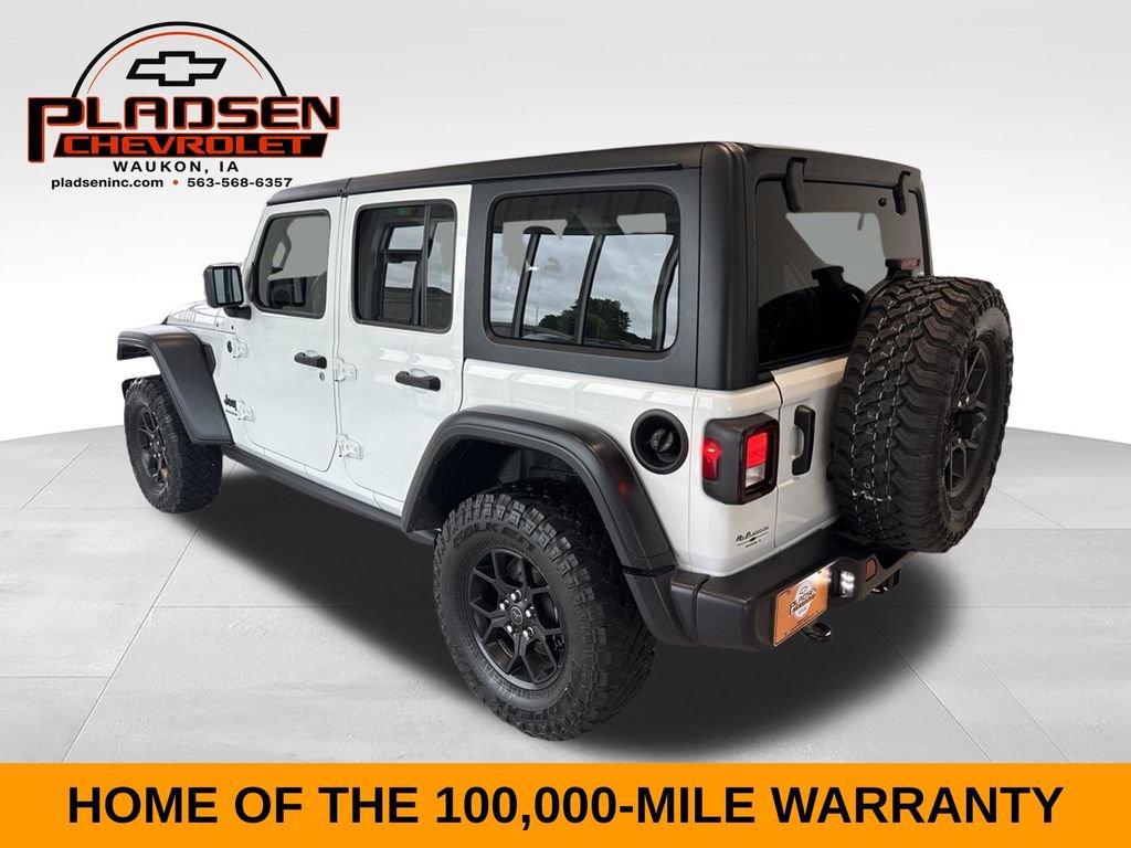 Used 2025 Jeep Wrangler Unlimited Sport AWD/4WD image 2